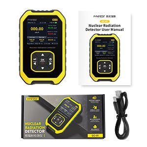 Geiger counter nuclear radiation detector