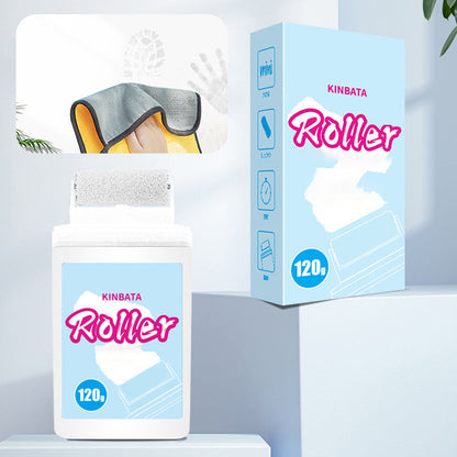 White Wall Repair Paint with Roller Brush