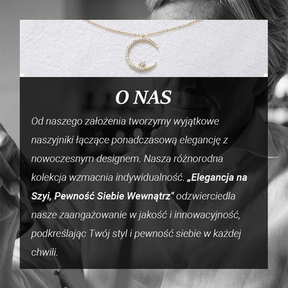 Bright Night: Moon Star Necklace