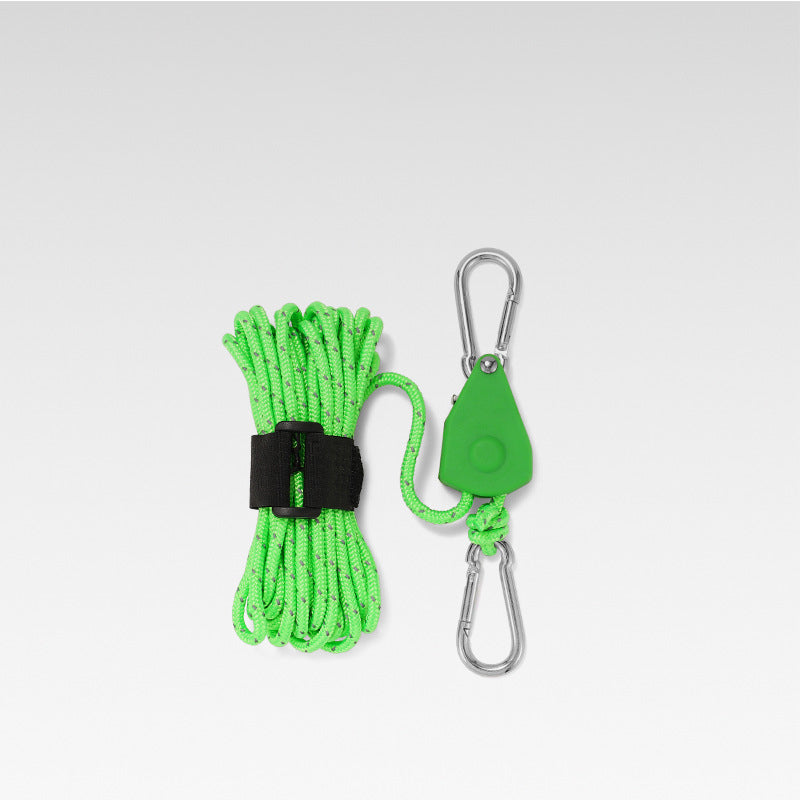 🔥Portable Adjustable Fix Camping Rope🌳
