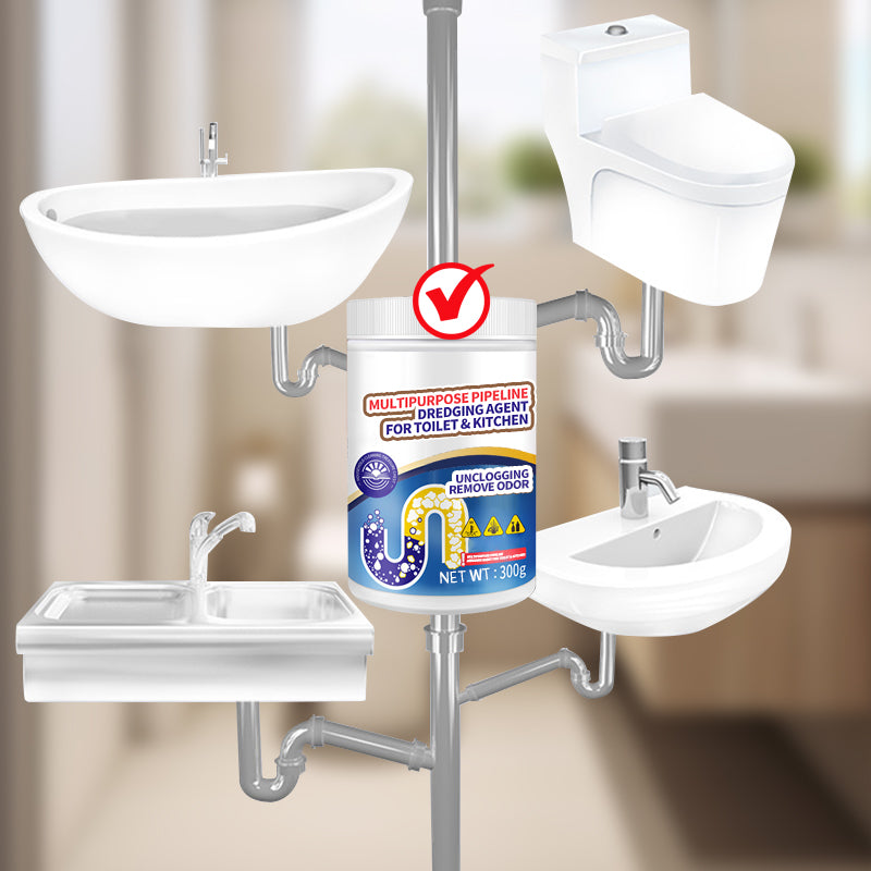 🔥Up to 40% OFF🔥Multipurpose Pipeline Dredging Agent for Toilet & Kitchen
