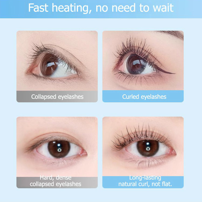 Heated Wide-Angle Frameless Electric Eyelash Curler