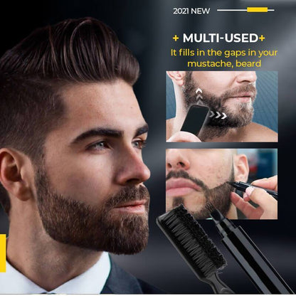 Last Day 50% OFF-Waterproof Beard Filling Pen Kit