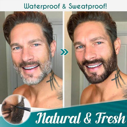 Last Day 50% OFF-Waterproof Beard Filling Pen Kit