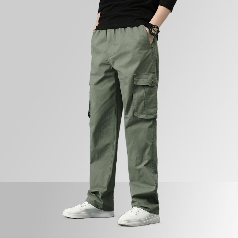 Multi-Pocket Durable Ultra Comfort Loose Fit Pants Perfect combination of utility and comfort