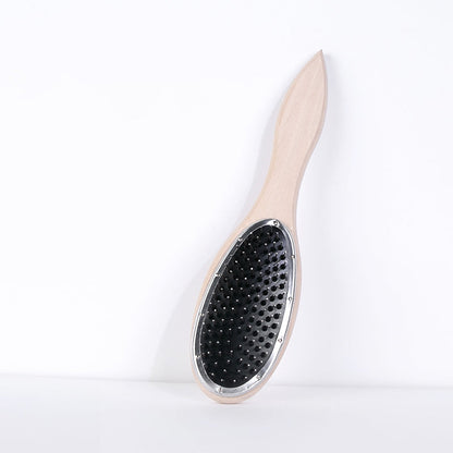 Portable Wooden Wig Comb Brush