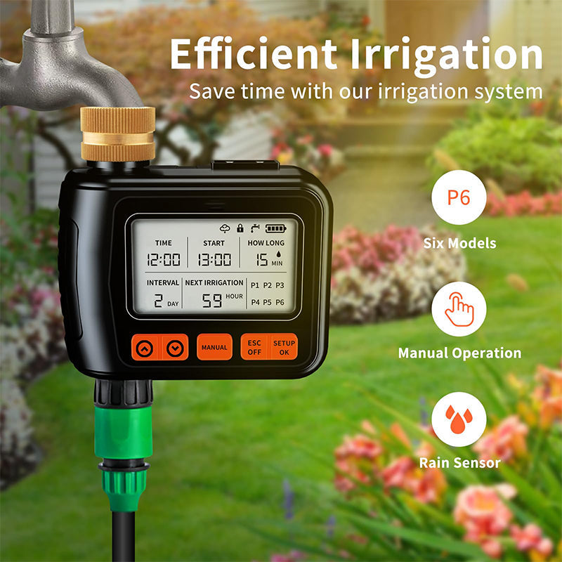 Large LCD Display Water Timer for Garden House（50% OFF）