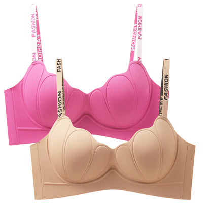 Comfortable Petal-Shaped Seamless Bra