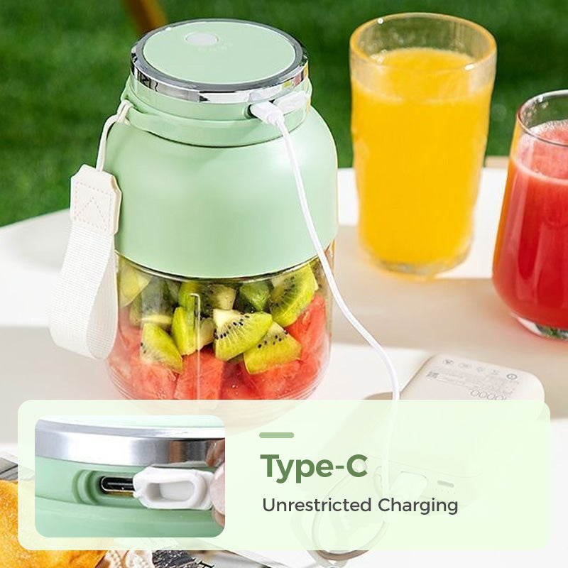 📢🍉Multifunctional Large-🍊Capacity Wireless Portable Juicer Cup🍑🍌