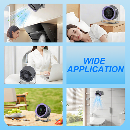 Hot Sale£¨50%OFF£© 100-Speed Mini Desk Fan with Digital Display