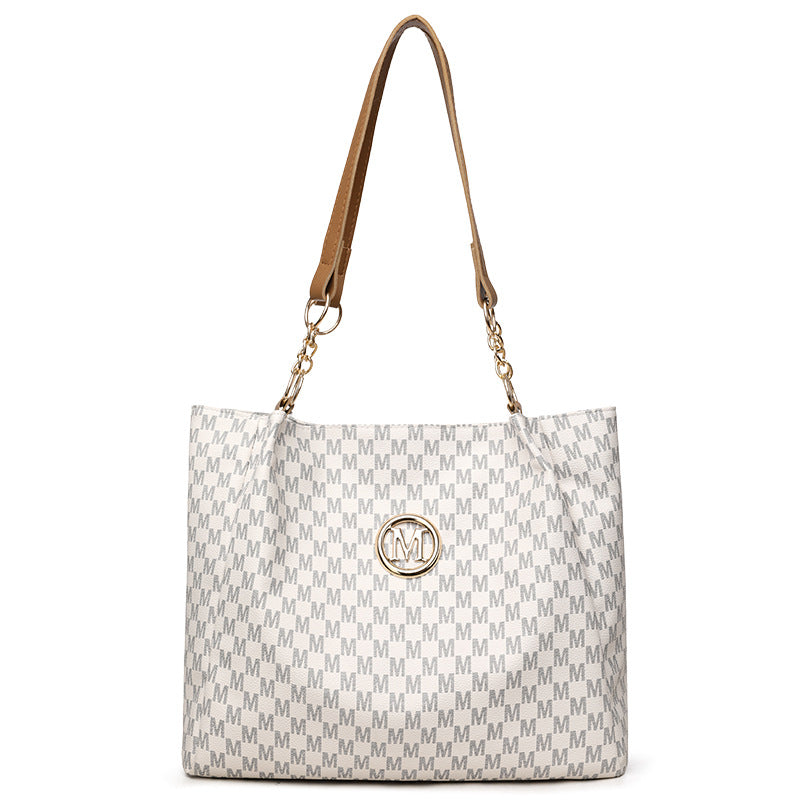 Women's Vintage Shoulder Tote Large Capacity, Lightweight & Stylish!