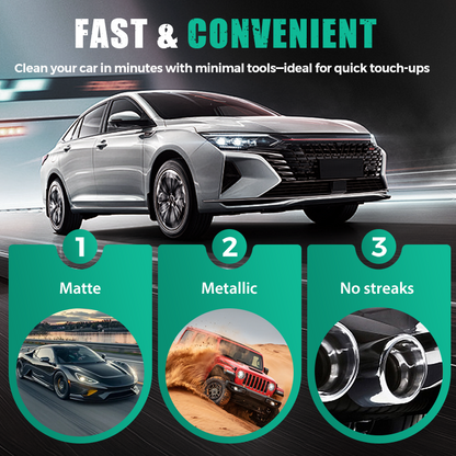 Powerful Waterless Car Wash Solution